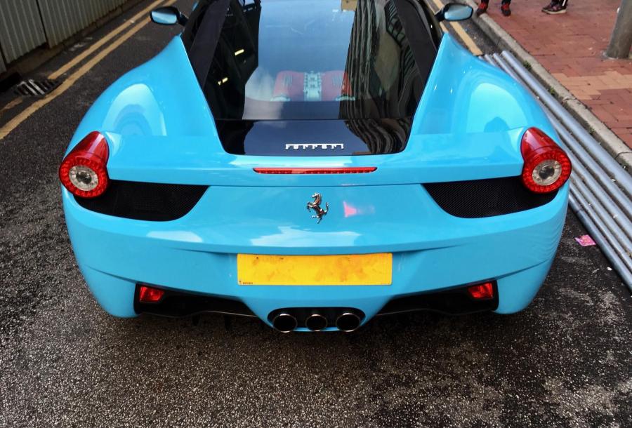 Детали экстерьера Ferrari 458 Italia by Impressive Wrap 2018 года  (фото 12 из 15)